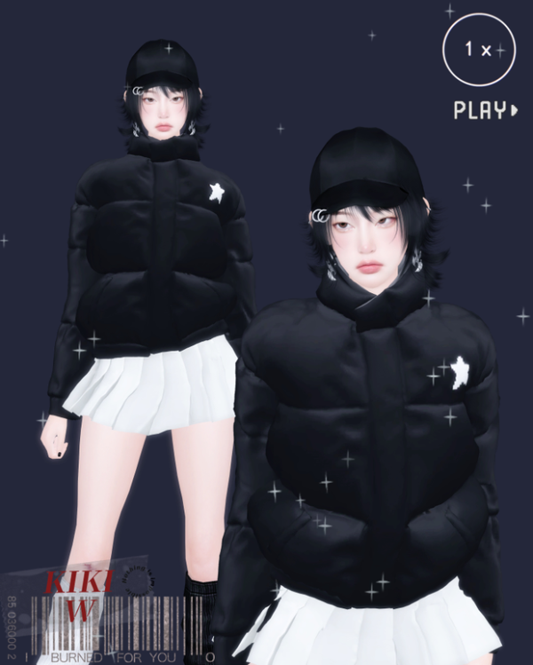 Alpha [KIKIW]Warm winter suit by simsfinds - The Sims 4 Custom Content