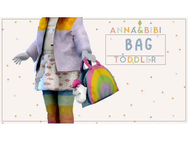 Alpha Bag ACC Unicorn [AnnaBibi] by anna_bibi - The Sims 4 Custom Content