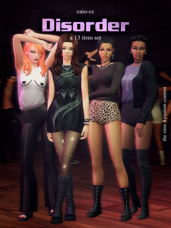 Maxis Match Disorder A 13 items set by simsfinds - The Sims 4 Custom Content
