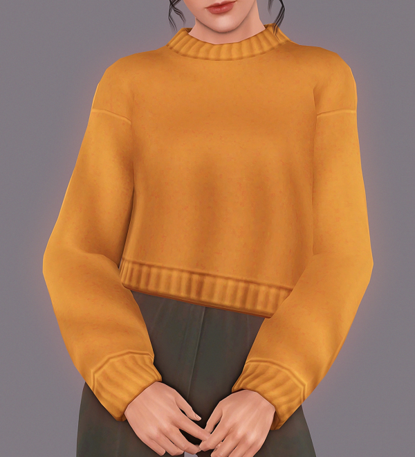 Serenity Avery Sweater to Conversion by simsfinds - The Sims 3 Custom Content