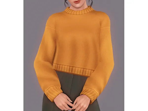Serenity Avery Sweater to Conversion - The Sims 3 Custom Content