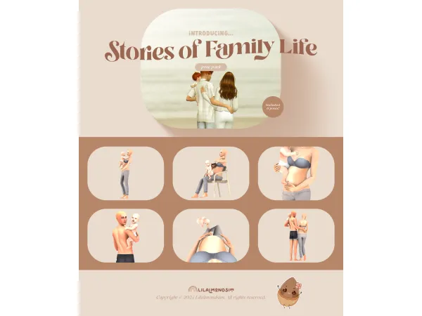Alpha Stories of Family Life - The Sims 4 Custom Content
