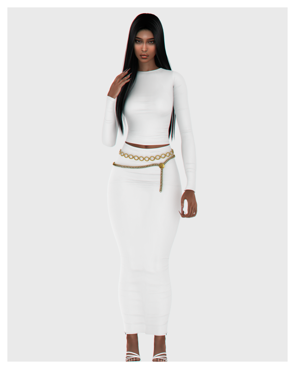 Alpha Nailah Set by simsfinds - The Sims 4 Custom Content