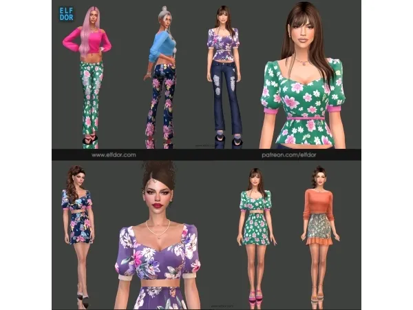 Maxis Match 2024 April 2 Casual Afternoon - The Sims 4 Custom Content