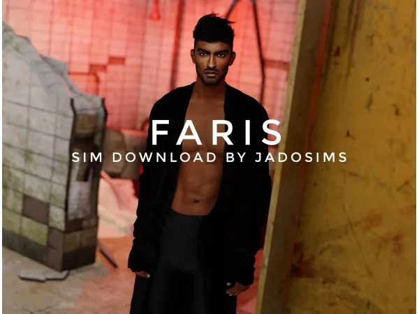 Alpha Faris (Sim Download) - The Sims 4 Custom Content