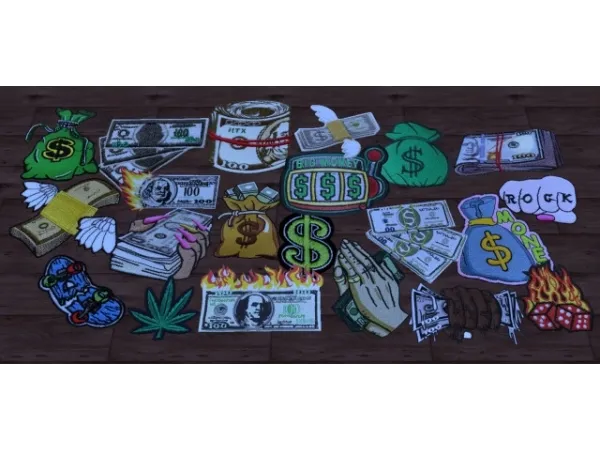 Alpha Rugs money - The Sims 4 Custom Content