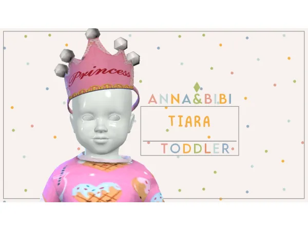 Alpha 550271210091516 Tiara [AnnaBibi] by anna_bibi - The Sims 4 Custom Content