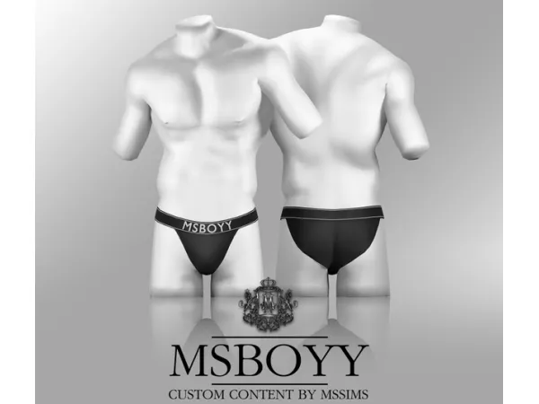 Alpha MSBOYY by Mssims4 - The Sims 4 Custom Content