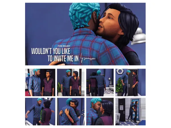 Mix Wouldn't you like to invite me in by simmireen - The Sims 4 Custom Content