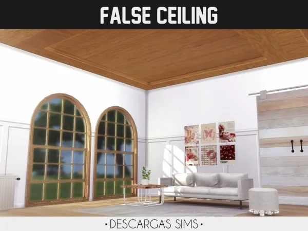 Alpha False Ceiling - The Sims 4 Custom Content