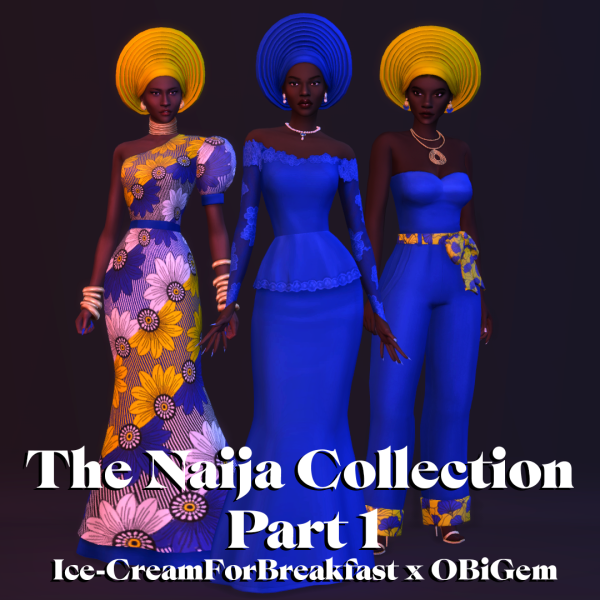 Maxis Match The Naija Collection Part 1 Ice CreamForBreakfast x OBiGem by simsfinds - The Sims 4 Custom Content