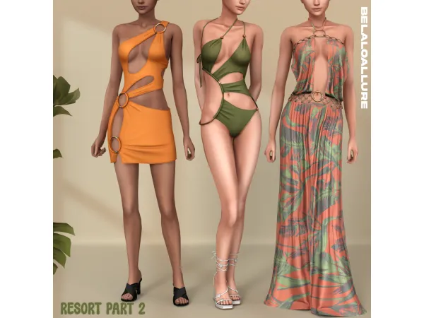 Alpha Belaloallure_Resort collection part 2 by Belaloallure1 - The Sims 4 Custom Content