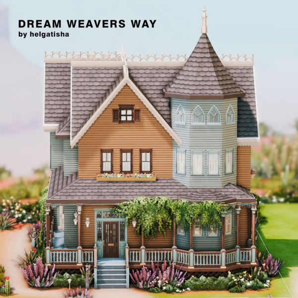 Maxis Match DREAM WEAVERS WAY by simsfinds - The Sims 4 Custom Content