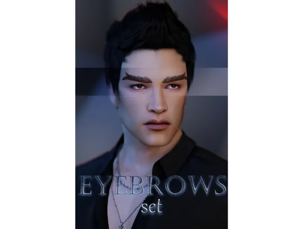 Mix EyeBrows Set by AlisaSour - The Sims 4 Custom Content