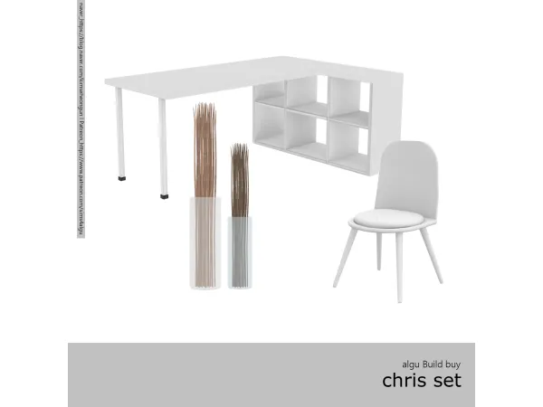 Alpha [algu] chris set by sims4algu - The Sims 4 Custom Content