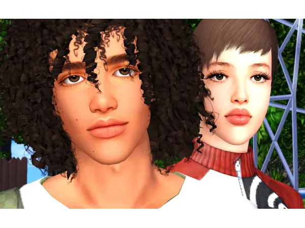 Head Shapes Presets Default Replacements V1 by simsfinds - The Sims 3 Custom Content