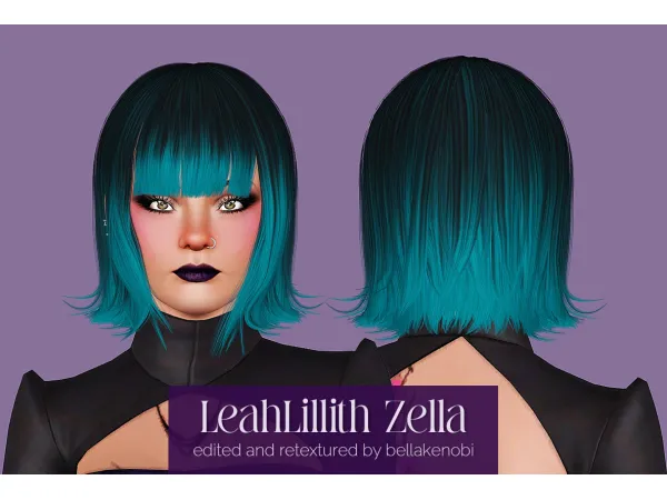 LeahLillith Zella Retexture - The Sims 3 Custom Content