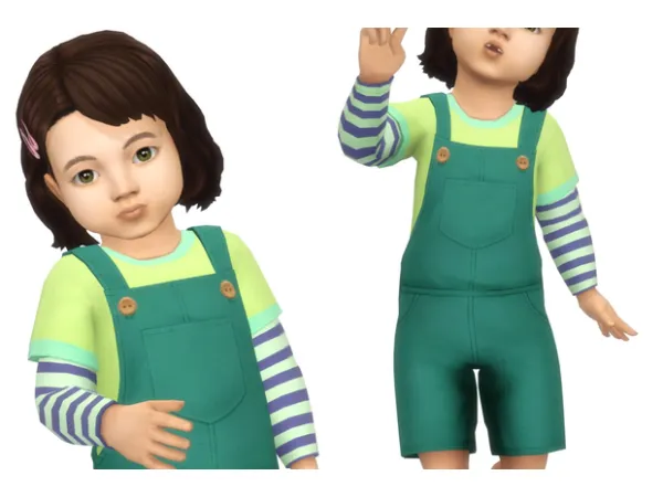 Maxis Match BONNIE by PowLuna - The Sims 4 Custom Content