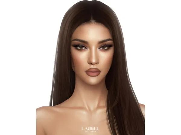 Alpha MATTE LIPSTICK by LabbelSims - The Sims 4 Custom Content