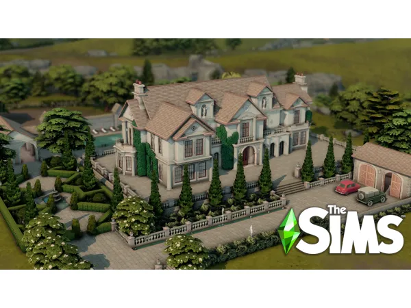 Maxis Match Olde Mill Hill Estate by bojanasims - The Sims 4 Custom Content