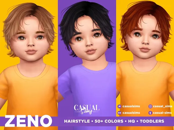 Alpha NEW FREE HAIRSTYLES by casualsims - The Sims 4 Custom Content