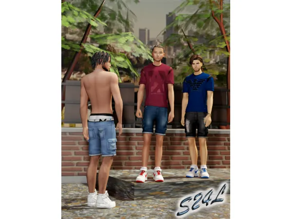 Mix Armani Collect V1 by Armani Collect V1 - The Sims 4 Custom Content