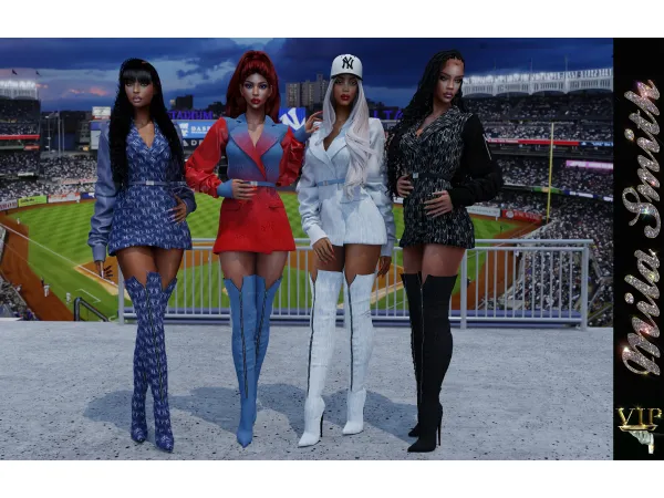 Alpha VIP 287 by SmithMila - The Sims 4 Custom Content