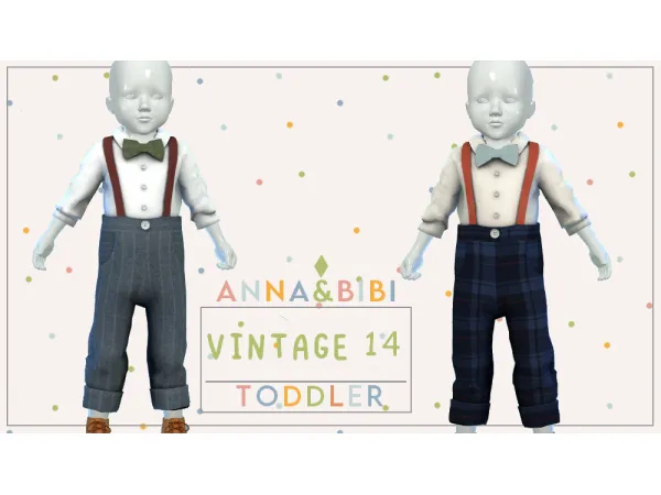 Alpha Vintage 14 [AnnaBibi] by anna_bibi - The Sims 4 Custom Content