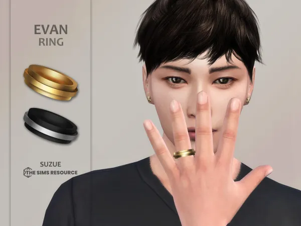 Alpha ring - The Sims 4 Custom Content