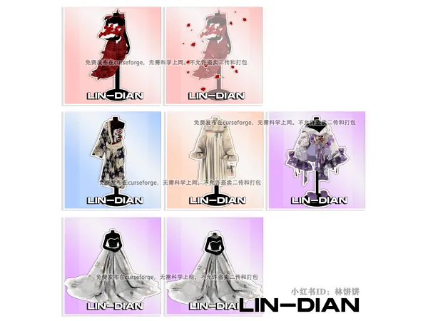 Alpha 58 by lin_dian - The Sims 4 Custom Content