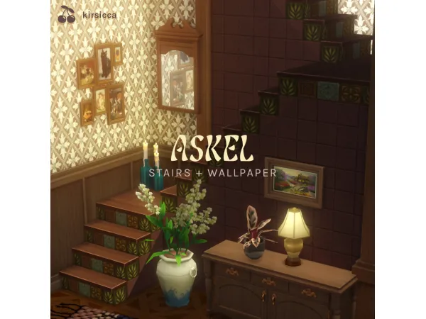 Maxis Match askel stairs - The Sims 4 Custom Content