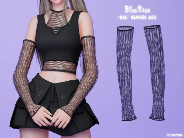 Mix Gia Gloves Acc BRsims - The Sims 4 Custom Content