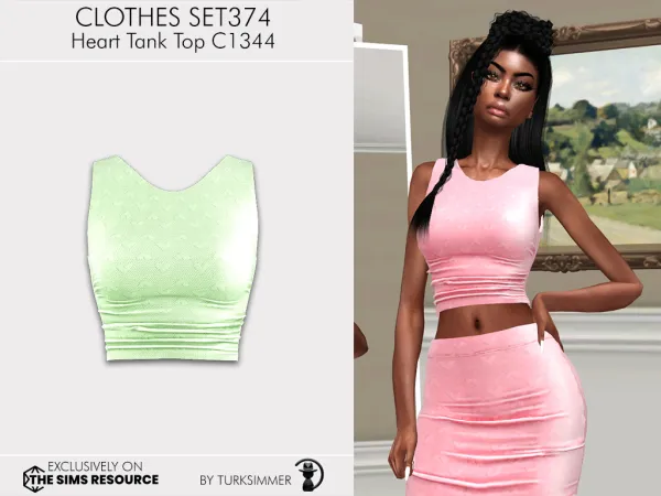 Alpha CLOTHES SET374 - The Sims 4 Custom Content