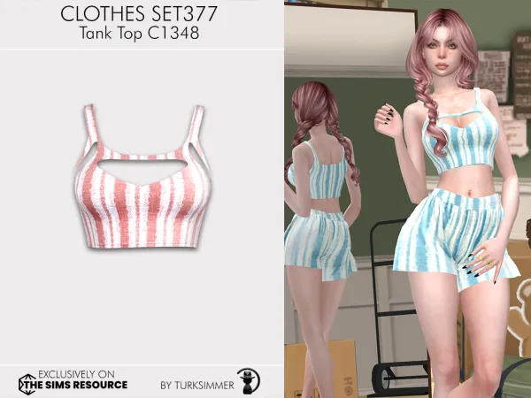 Alpha CLOTHES SET377 - The Sims 4 Custom Content