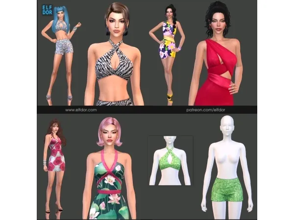 Mix 2024 May 1 Let's Dance - The Sims 4 Custom Content