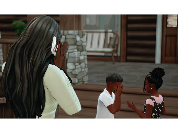 Maxis Match Mini Mod Call CPS by Danitysimmer - The Sims 4 Custom Content