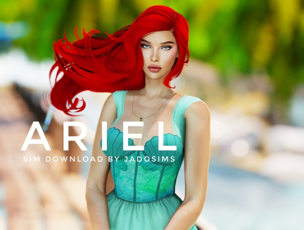 Alpha Ariel (Sim Download) by shopwithflynnn - The Sims 4 Custom Content