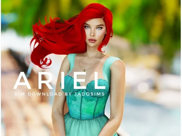 Alpha Ariel (Sim Download) - The Sims 4 Custom Content