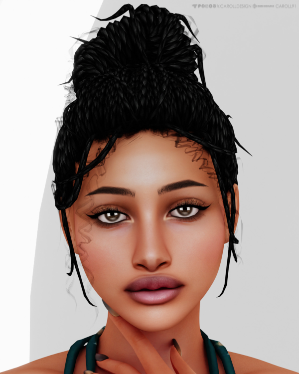 Alpha Female genetics set by simsfinds - The Sims 4 Custom Content