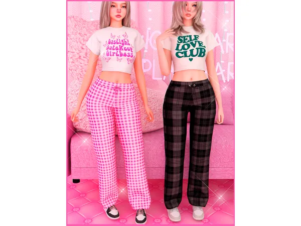 Alpha Sadly girl fit - The Sims 4 Custom Content