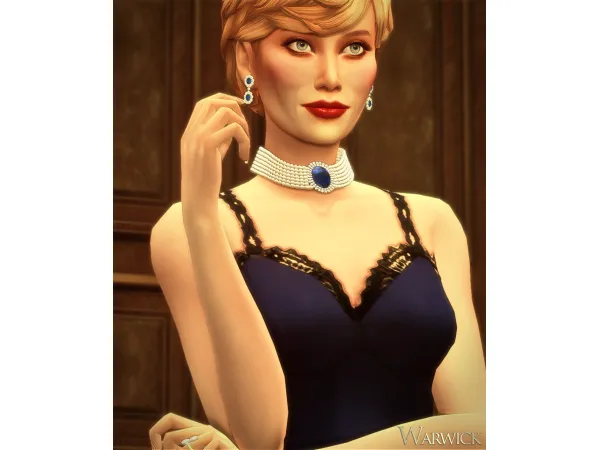Maxis Match WARWICK Lady Dior II by warwicks - The Sims 4 Custom Content