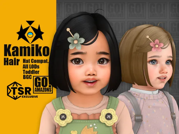 Maxis Match KAMIKO - The Sims 4 Custom Content