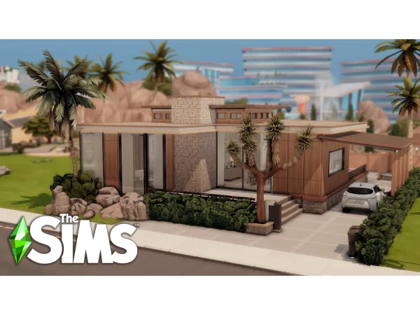 Maxis Match SpringScape house by bojanasims - The Sims 4 Custom Content