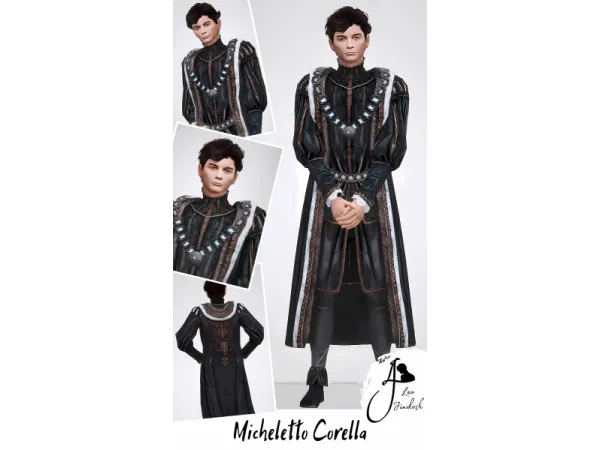Alpha Micheletto Corella and Pietro Rossi outfit from Assassin's Creed Brotherhood for - The Sims 4 Custom Content