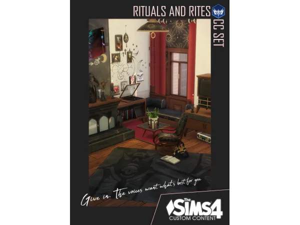 Maxis Match rituals and rites set - The Sims 4 Custom Content