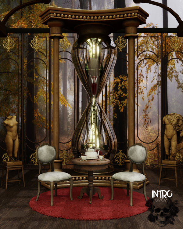 Alpha Time for Tea Blender Scene by simsfinds - The Sims 4 Custom Content