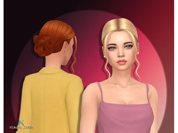Maxis Match Marina Bun by kiarazurk - The Sims 4 Custom Content