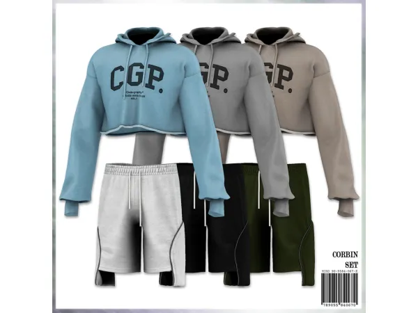 Alpha CORBIN Set by mirosims2020 - The Sims 4 Custom Content