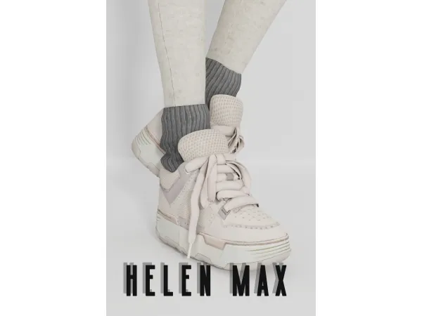 Alpha Sneakers by helenmax - The Sims 4 Custom Content