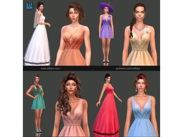 Maxis Match 2024 May 2 Wedding Set - The Sims 4 Custom Content